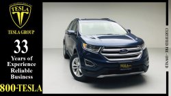 Ford Edge GCC / SEL LEATHER / AWD / EcoBoost / 2017 / DEALER WARRANTY 28/11/2022 / FSH / 1,295 DHS P.M.