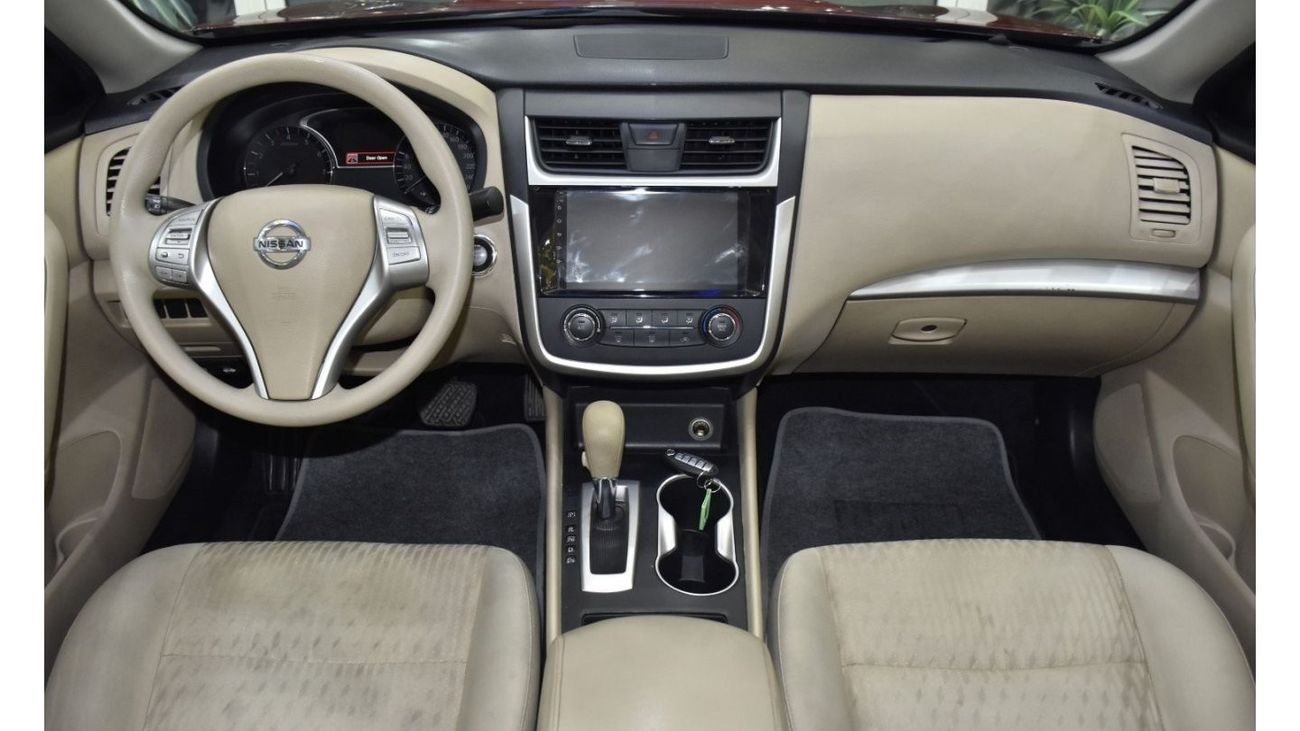 نيسان ألتيما EXCELLENT DEAL for our Nissan Altima 2.5 S ( 2018 Model ) in Red Color GCC Specs