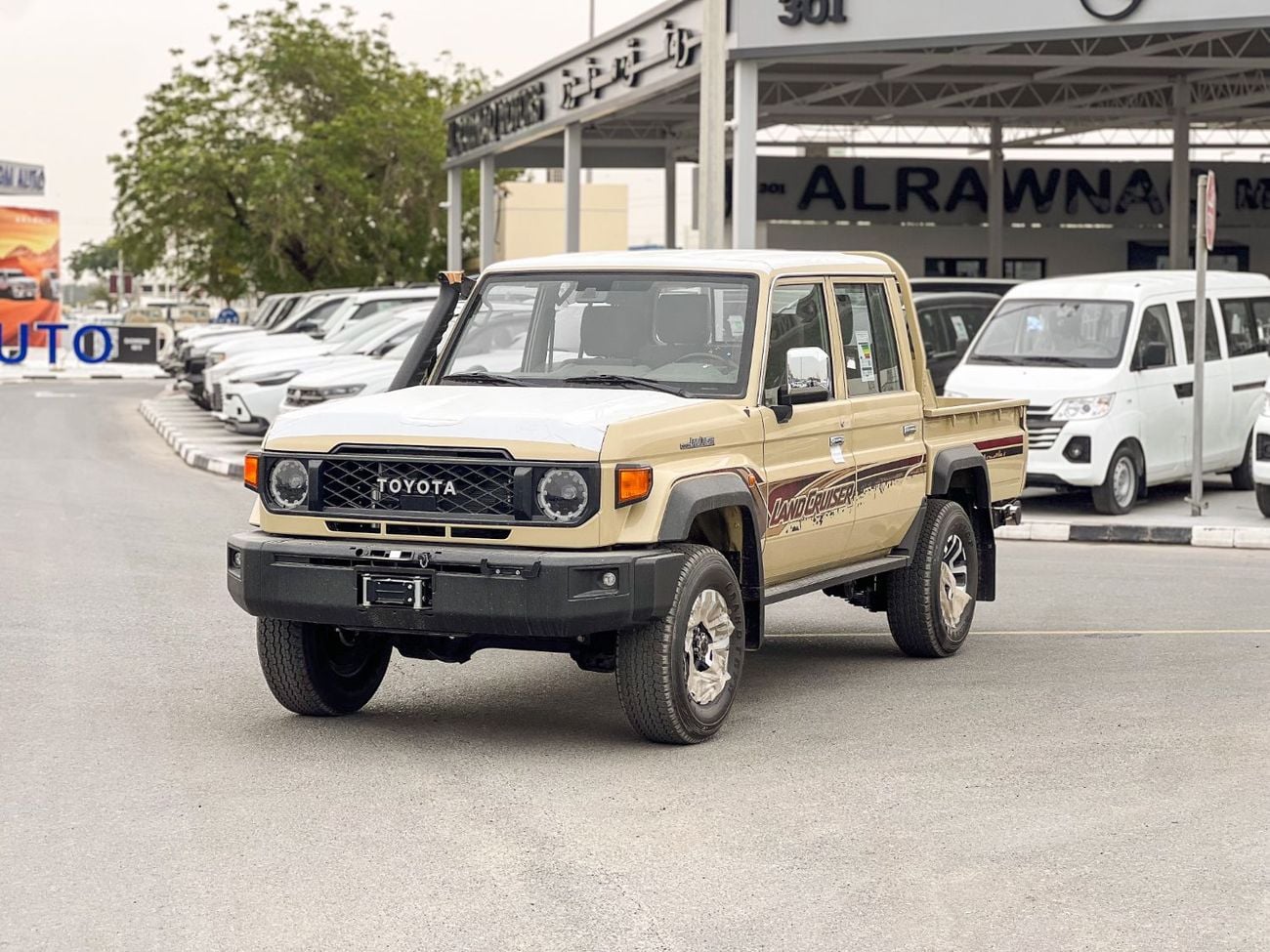 تويوتا لاند كروزر بيك آب EXPORT ONLY - LC79 DC FULL OPTION4.0L PETROL (OMANI)