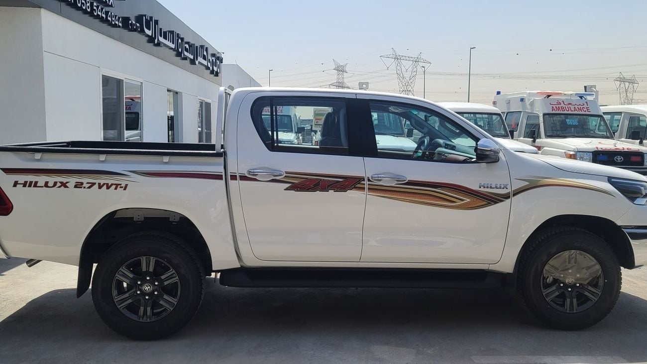 Toyota Hilux Hilux Double Cabin GLX-A/T 2.7L 2024 Model Year Color White