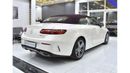 Mercedes-Benz E 400 EXCELLENT DEAL for our Mercedes Benz E400 4Matic CONVERTIBLE ( 2018 Model ) in White Color Japanese