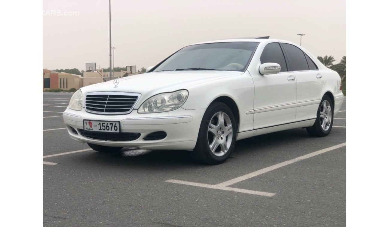 مرسيدس بنز S 280 موديل 2005 خليجي حاله ممتازه من الداخل والخارج صبغ وكاله مالك واحد من الوكاله فل مواصفات