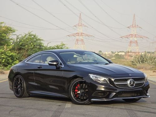 مرسيدس بنز S 550 كوبيه MERCEDES S-500 COUPE 2015 GERMANY GOOD CONDITION INSIDE OUTSIDE