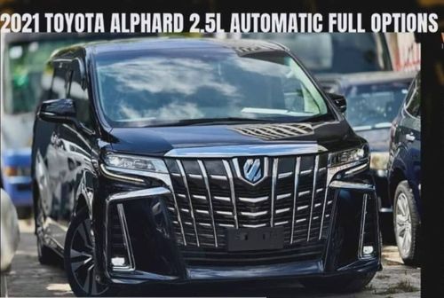 Toyota Alphard 2021 2.5L Petrol/Hybrid Full Options Top Of Th Range