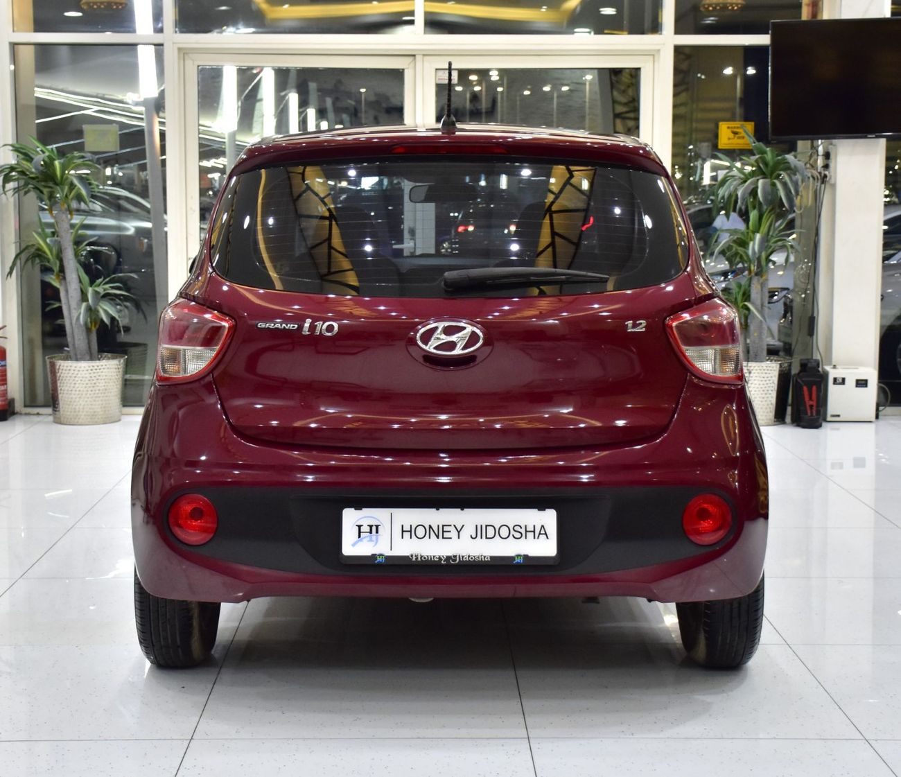 Hyundai Grand i10 EXCELLENT DEAL for our Hyundai Grand i10 ( 2018 Model ) in Red Color GCC Specs