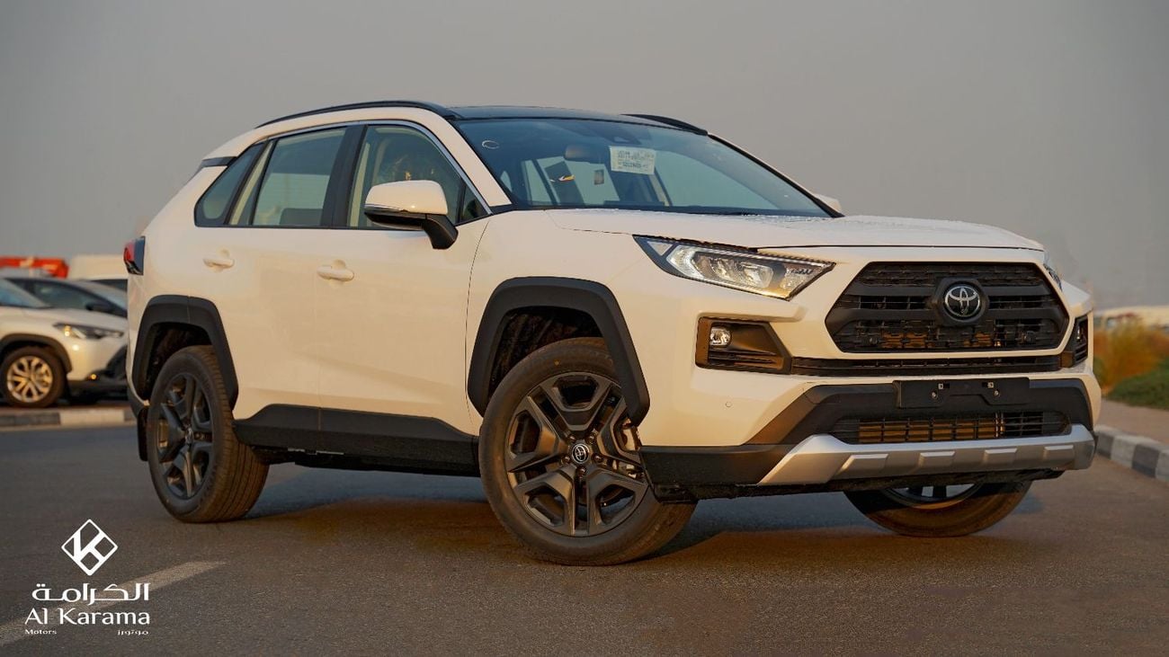 Toyota RAV4 2.5L Adventure with RADAR | Wireless Charger | 19inch Alloy Wheels | GCC Specs | Panoramic Sunroof