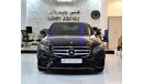 مرسيدس بنز E300 ORIGINAL PAINT ( صبغ وكاله ) SINGLE OWNER, FULL SERVICE HISTORY! Mercedes Benz E300 2017 Model GCC S