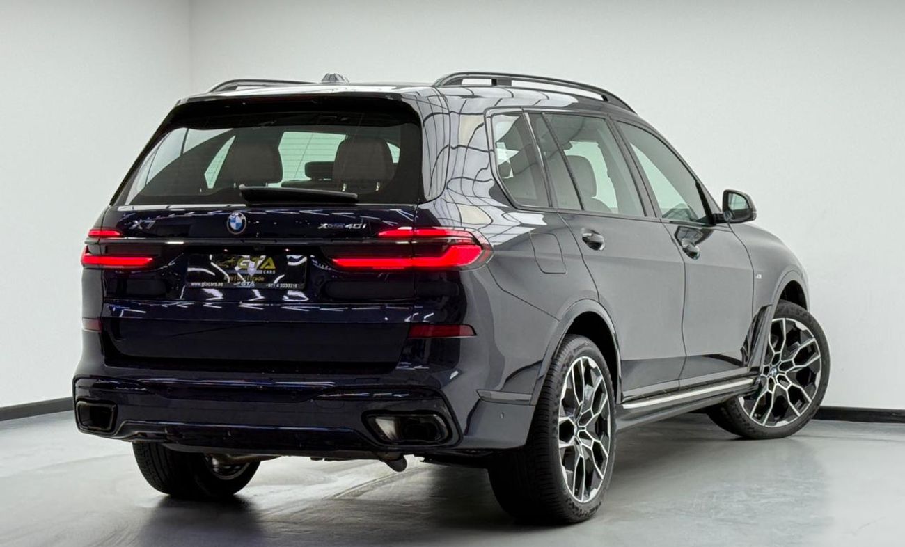 BMW X7 40i 3.0L 2024 BMW X7 xDrive40i M-Sport, 2028 BMW Warranty + Service Pack, Low Km, 7 Seater, Fully Lo