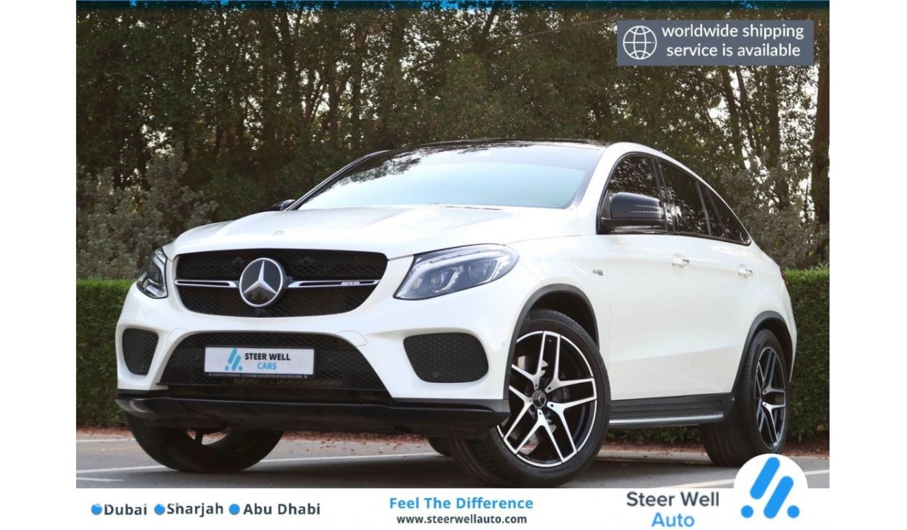 Mercedes-Benz GLE 43 AMG 2019 | TOP OF THE RANGE SUV - WITH WARRANTY AND SERVICE PACKAGE | GCC SPECS