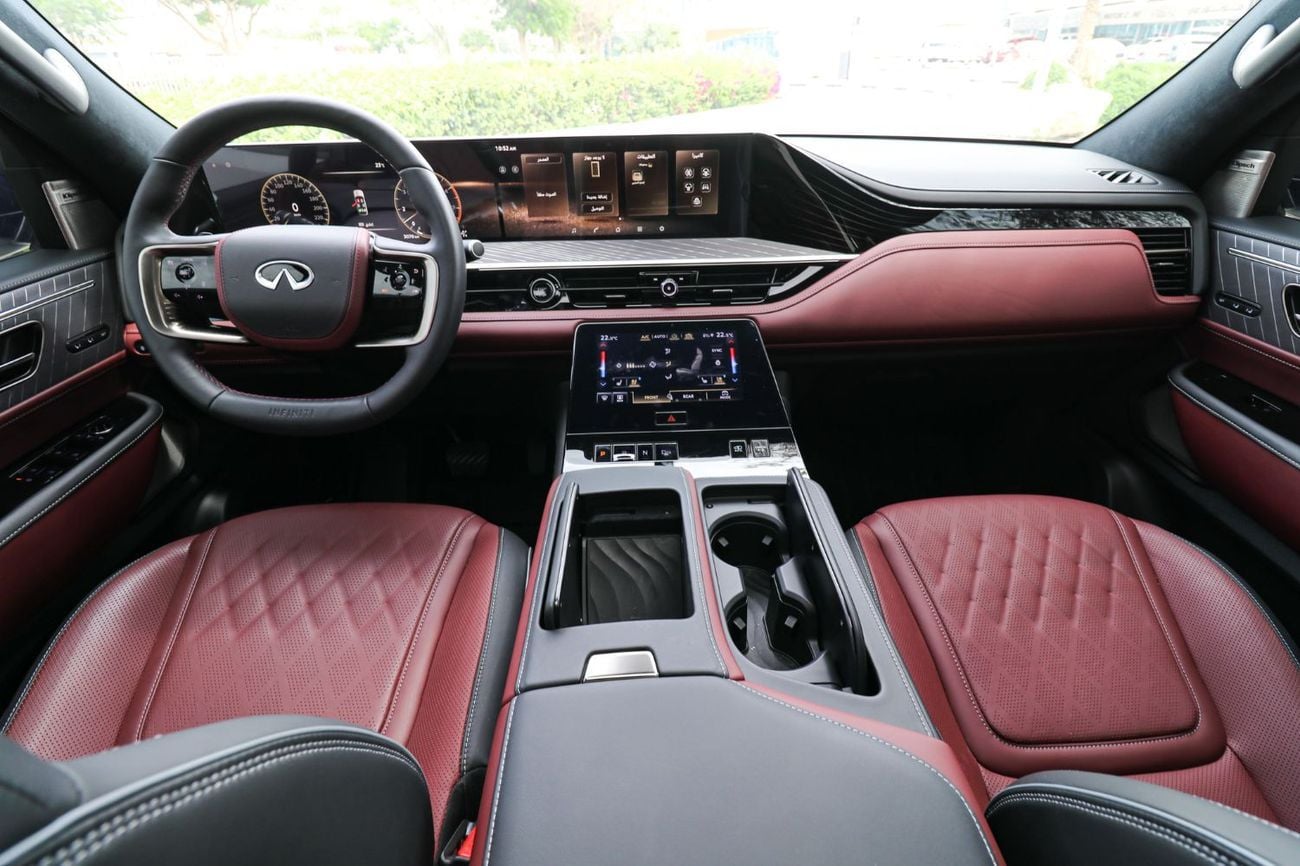 إنفينيتي QX80 AUTOGRAPH CAPTAIN CHAIRS INFINITI QX80 Autograph 2026 (used)