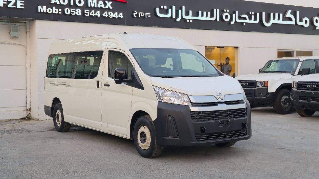 تويوتا هاياس TOYOTA HIACE HIGHROOF A/T 3.5L GASOLINE 13 SEATER