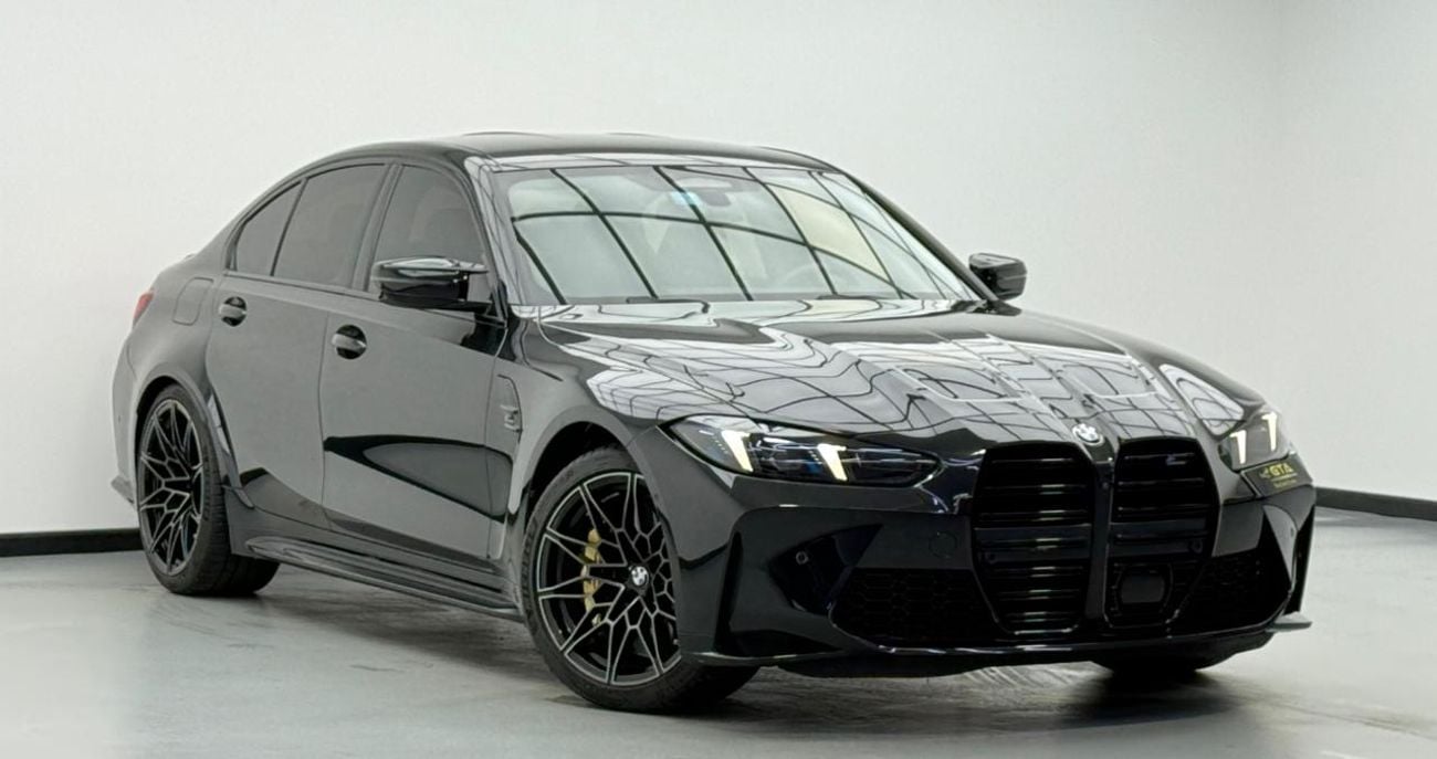 BMW M3 2025 BMW M3 Competition, 2029 BMW Warranty + Service Pack, Very Low Km, Fully Loaded, GCC