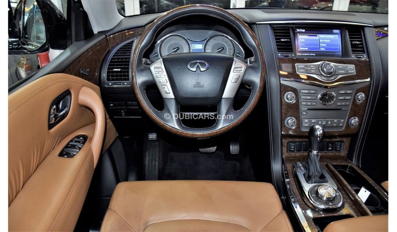 إنفينيتي QX80 EXCELLENT DEAL for our Infiniti QX80 ( 2017 Model ) in Black Color GCC Specs