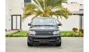 Land Rover Range Rover Sport HSE Luxury - Agency Service - Perfect Condition  - AED 1,841 PER MONTH - 0% DOWNPAYMENT