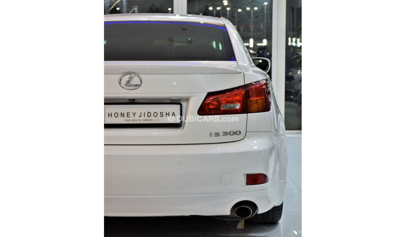 Lexus IS300 EXCELLENT DEAL for our LEXUS IS300 ( 2007 Model! ) in White Color! GCC Specs