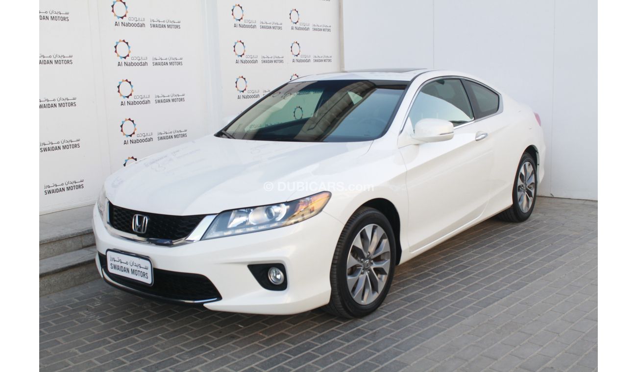 هوندا أكورد كوبيه 2.4L 2014 MODEL UNDER WARRANTY 09/09/2019/UNLIMITED
