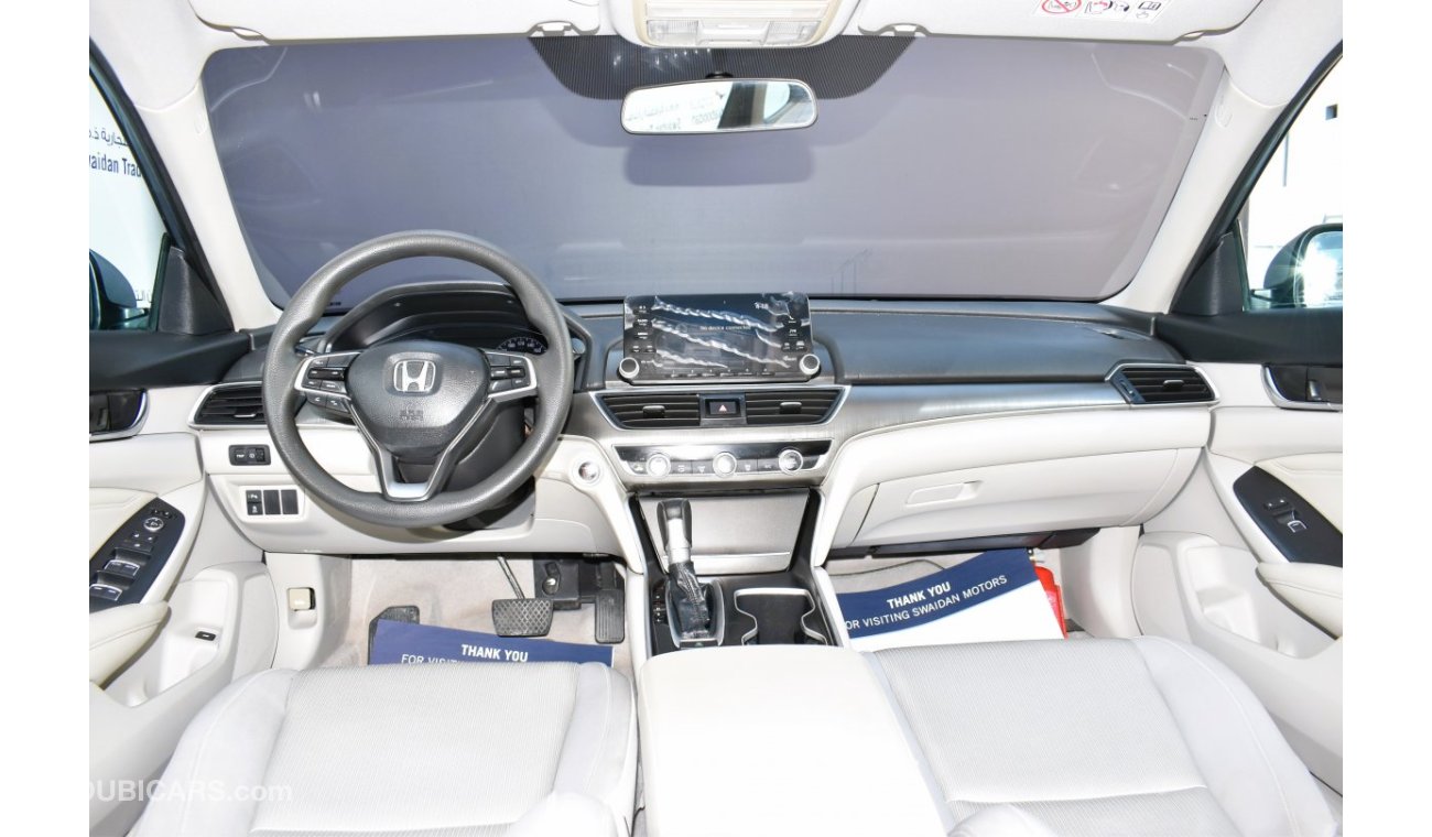 Honda Accord AED 1229 PM | 1.5L LX GCC DEALER WARRANTY