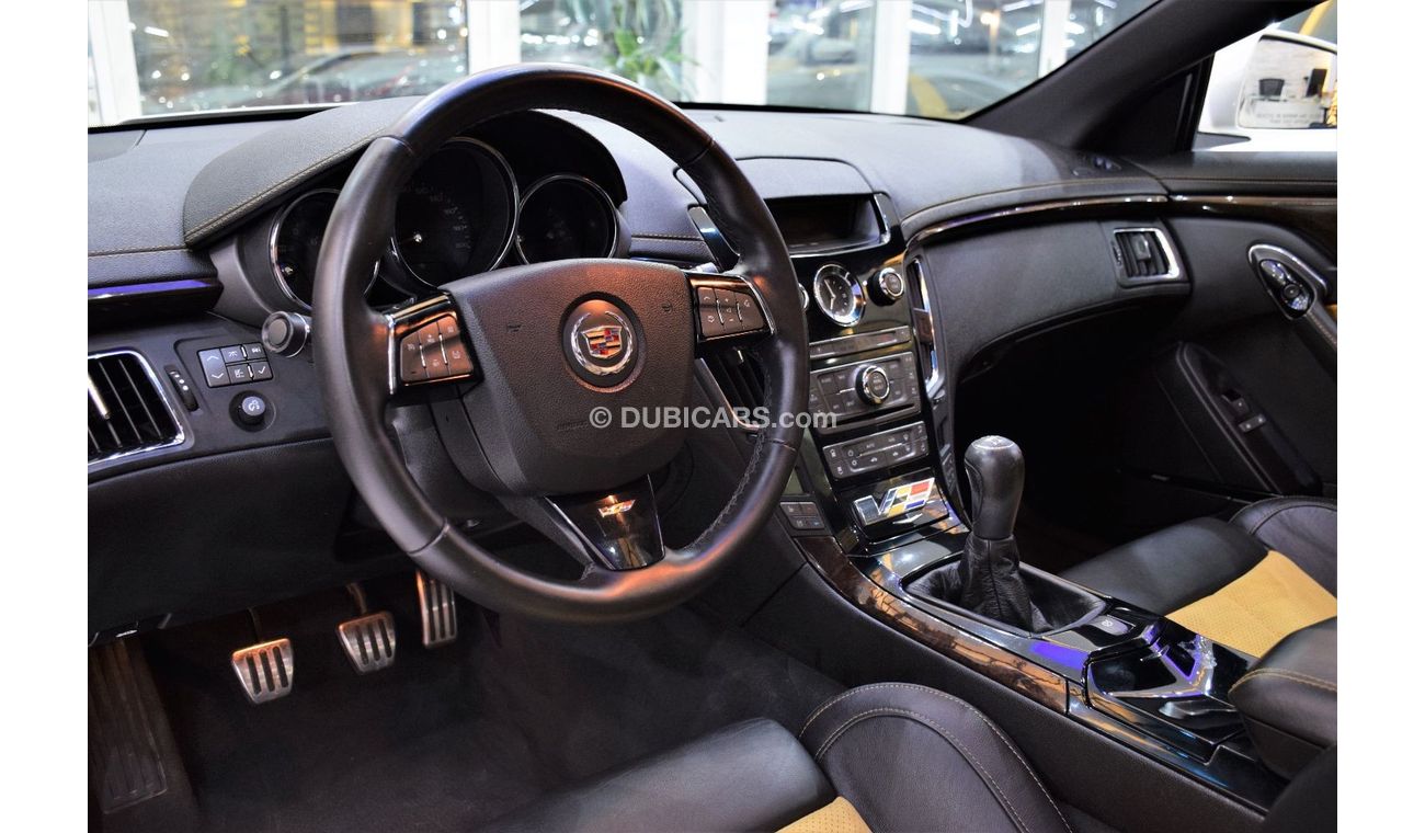 Cadillac CTS EXCELLENT DEAL for our Cadillac CTS V-Series ( 2011 Model! ) in White Color! American Specs