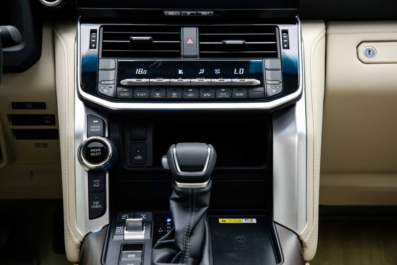 Toyota Land Cruiser GXR 3.5L - Silver Metallic Inside Beige | Export Only