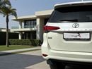 Toyota Fortuner EXR  !! EID SALE !! 1 YEAR FREE WARRANTY !!  AED 1,380 P.M | 0% DOWN PAYMENT | TOYOTA FORTUNER EX-R