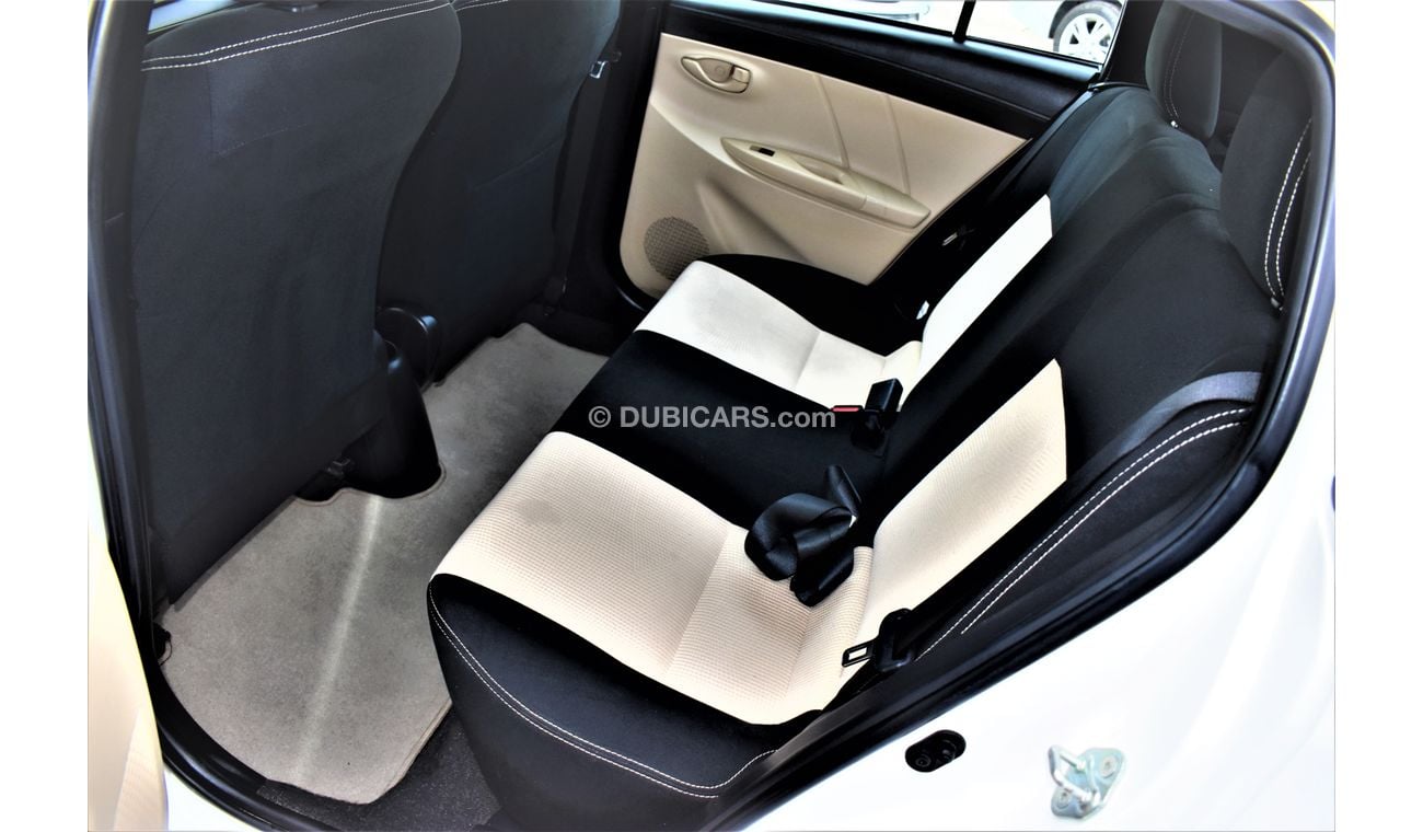 Toyota Yaris 1.3L SE HATCHBACK 2017 GCC DEALER WARRANTY