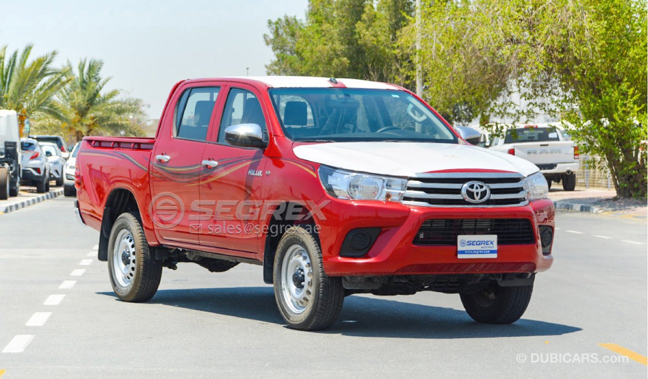 Toyota Hilux 2.4 DC 4x4 6AT LOW. PWR WINDOWS.AC AVAILABLE IN COLORS 2019 & 2020 MODELS