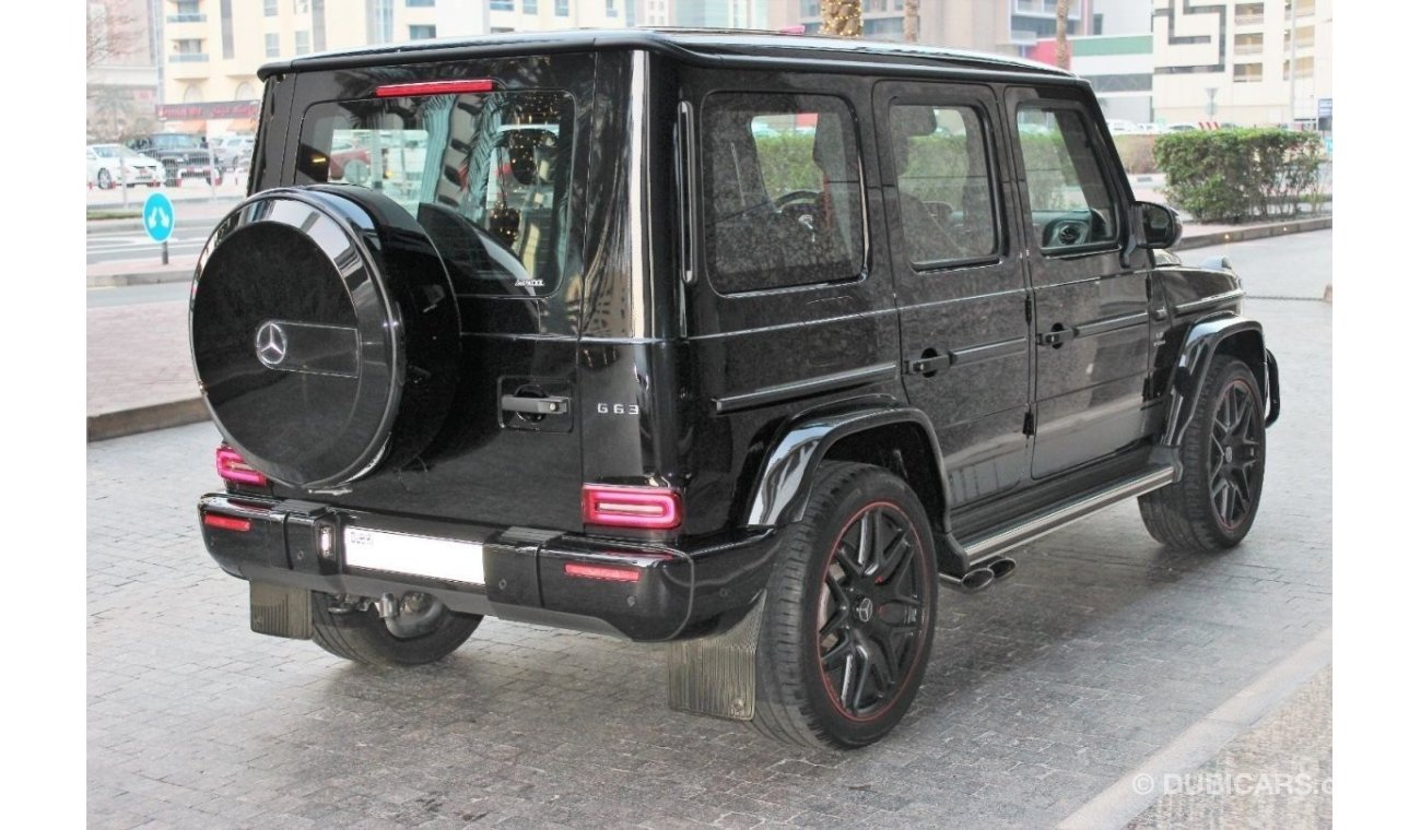 مرسيدس بنز G 63 AMG Mercedes G63 AMG - Black Edition 1 - GCC, full service history and warranty June 2024 - Service cont