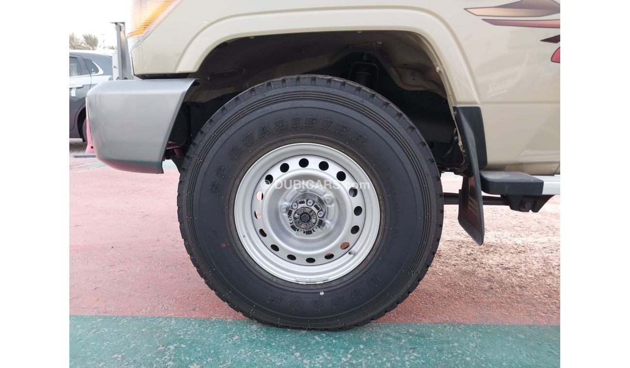 Toyota Land Cruiser Pick Up single Cabin 4.5L Diesel M/T 4X4 Beige color with Winch