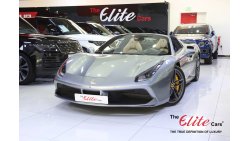 Ferrari 488 2018!! FERRARI **488 SPIDER** | GCC SPECS | CONVERTIBLE | CARBON-FIBER | LOW MILEAGE | PLUS WARRANTY