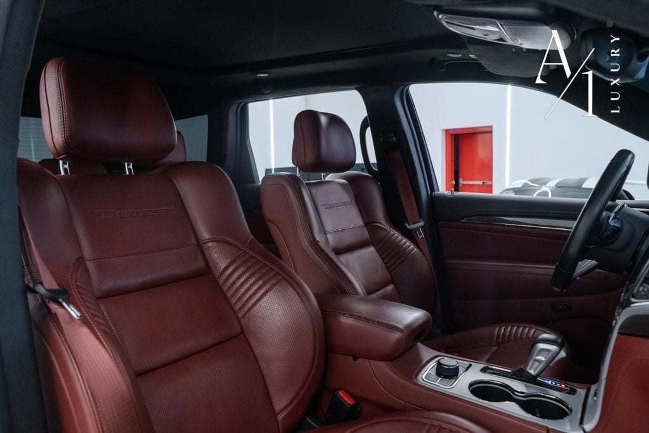 Jeep Grand Cherokee 2018 Jeep Cherokee TrackHawk Edition, Fully Loaded, Excellent Condition, GCC Spec