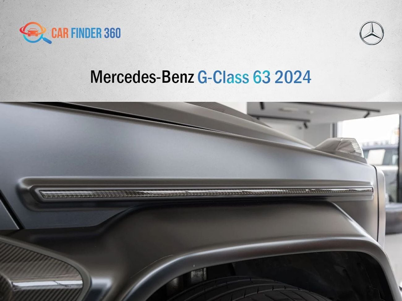 مرسيدس بنز GLE 63 AMG Mercedes-Benz G-Class 63 AMG 2024