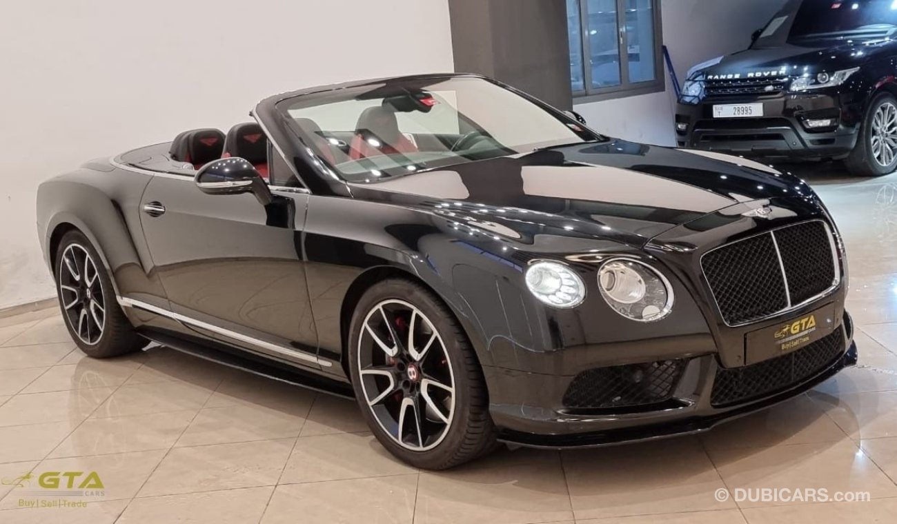 بنتلي كونتيننتال جي تي سي 2015 Bentley Continental GT, Full Service History, GCC