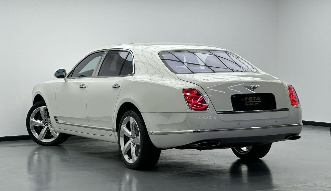 Bentley Mulsanne Speed V8 2016 Bentley Mulsanne Speed, Bentley Service History, Full Options, Very Low Kms, GCC