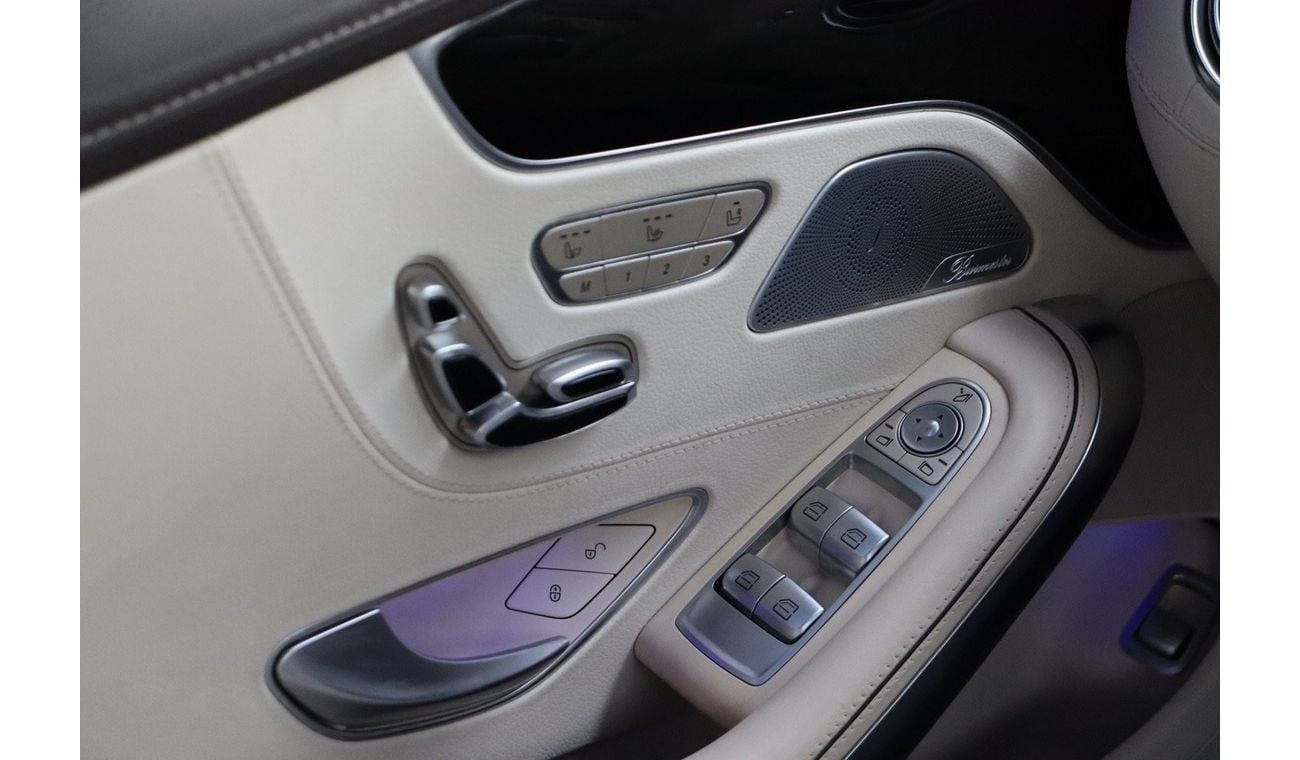 مرسيدس بنز S 500 كوبيه Mercedes-Benz S500 Coupe / 2016 / Germany / Original Paint/ Free Accident/ First Owner