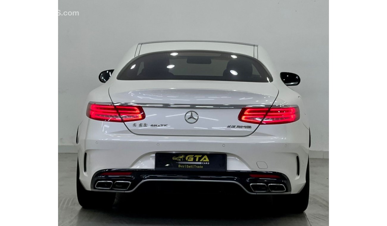 Mercedes-Benz S 63 AMG Coupe Std 2015 Mercedes S 63 AMG, Full Service History, Warranty, GCC