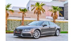 أودي A7 S-Line | 1,351 P.M | 0% Downpayment | Full Option | Exceptional Condition