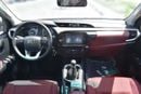 Toyota Hilux 2025 MODEL:TOYOTA-HILUX 4X4 2.7 MT DC DISPLAY AUDIO AUTO & RR AC, W/O  BEDLINER MATERIAL CODE: THX27