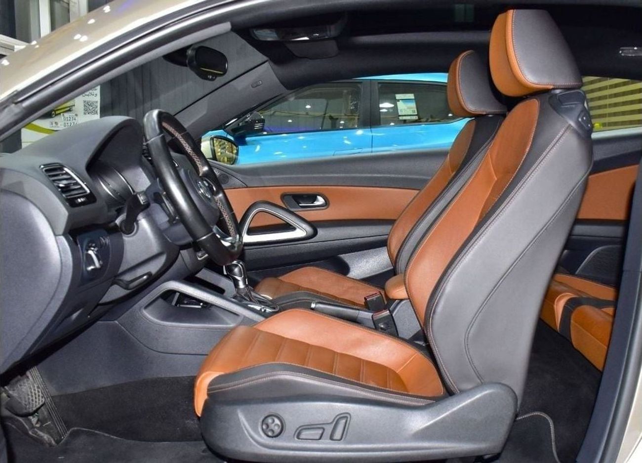 Volkswagen Scirocco EXCELLENT DEAL for our Volkswagen Scirocco 2.0 TSi ( 2016 Model ) in Brown Color GCC Specs