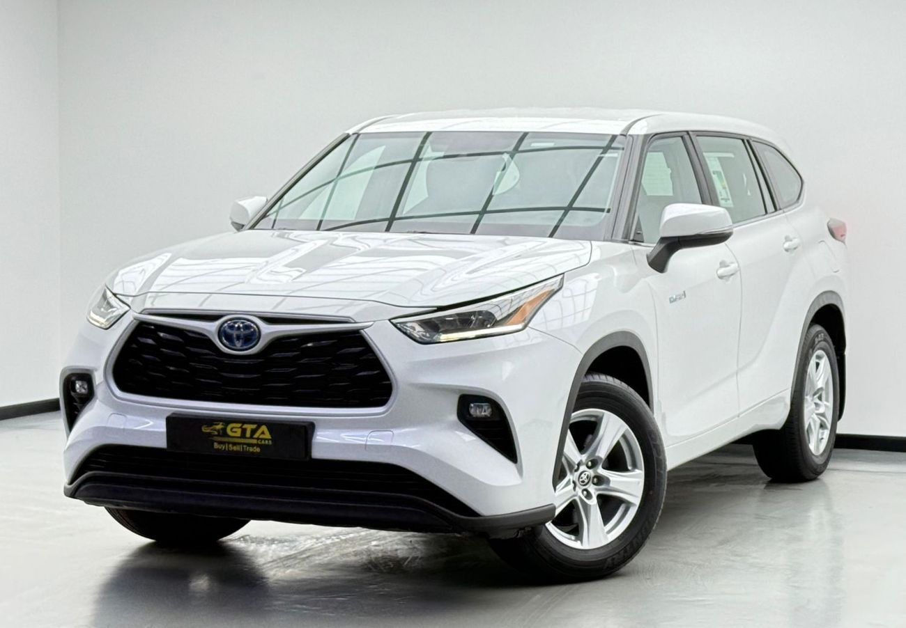 تويوتا هايلاندر *Brand New* 2024 Toyota Highlander GXR Hybrid, 3 Years Warranty, Delivery Km, GCC