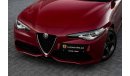 Alfa Romeo Giulia Veloce | 1,958 P.M  | 0% Downpayment | Under Warranty!