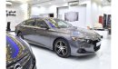 هوندا أكورد EXCELLENT DEAL for our Honda Accord Sport ( 2022 Model ) in Gray Color GCC Specs