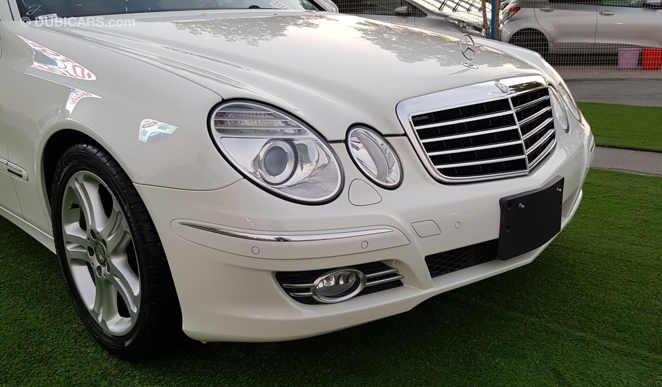 مرسيدس بنز E 350 وارد اليابان فائقة النظافه وصلت حديثا موديل 2009 خالية من اي حوادث ومشيكه بالكامل