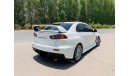 Mitsubishi Evo 2015 Mitsubishi Lancer Evolution X White | A 1001