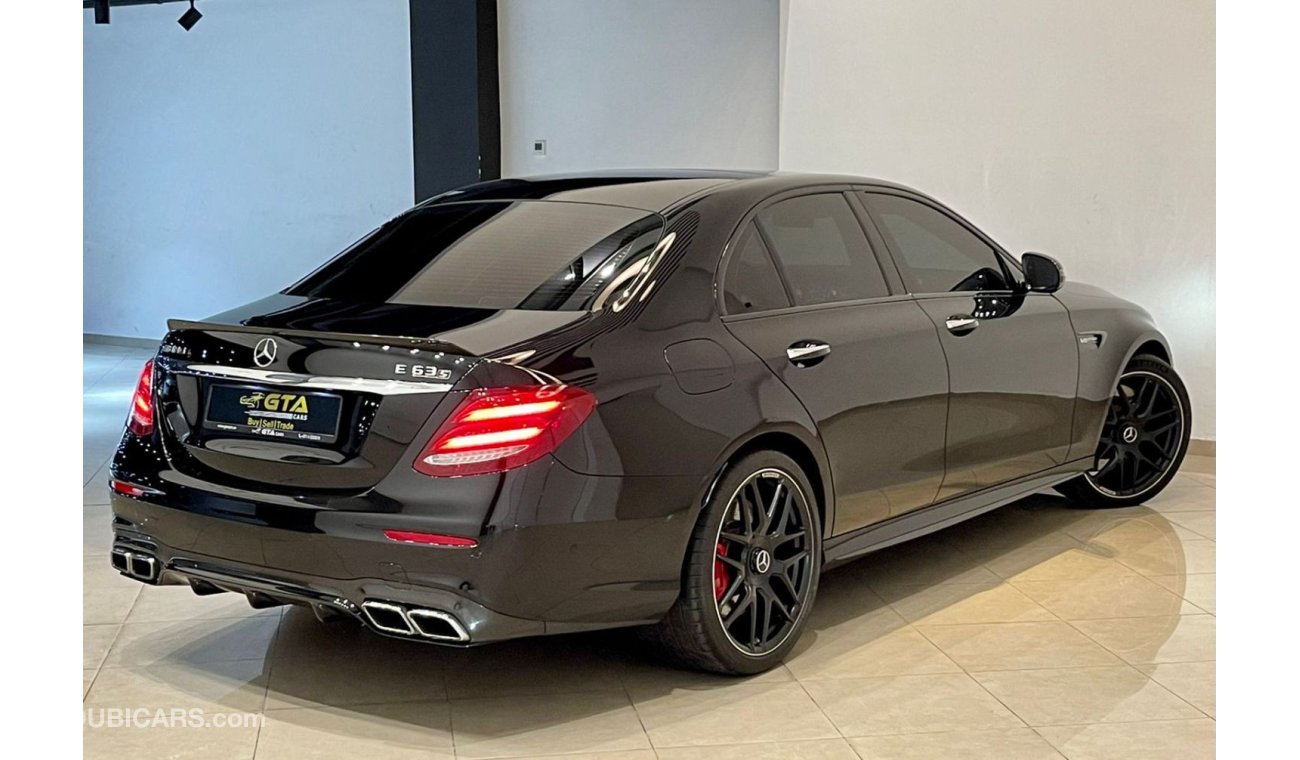 مرسيدس بنز E 63 AMG 2017 Mercedes AMG E 63 S 4MATIC+, Full Service History, Warranty, GCC