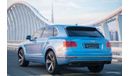 Bentley Bentayga Special Edition Bentley Bentayga V12 GCC Full Option Edition