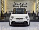 Abarth 595 EXCELLENT DEAL for our Abarth 595 Convertible Competizione ( 2022 Model ) in White Color GCC Specs