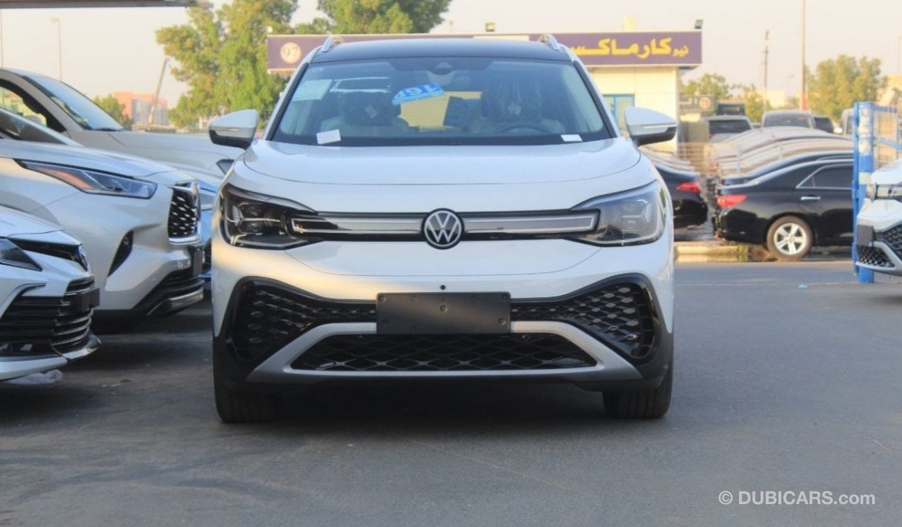 Volkswagen ID.6 CROZZ LITE PRO 2022 model with fixed sunroof 6seater ONLY FOR EXPORT OUTSIDE GCC