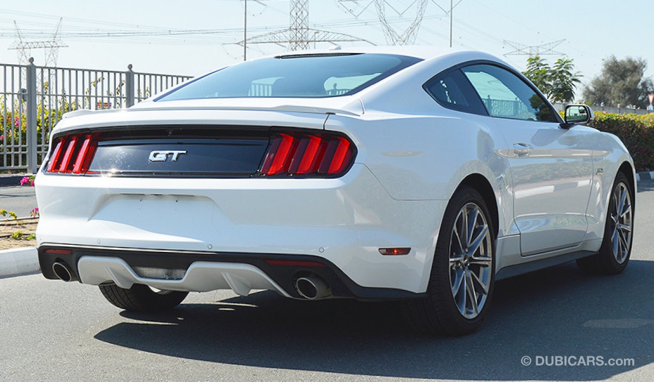 Ford Mustang GT PREMIUM+, GCC Specs with 3Yrs or 100K km Warranty & Free Service 60K km at AL TAYER