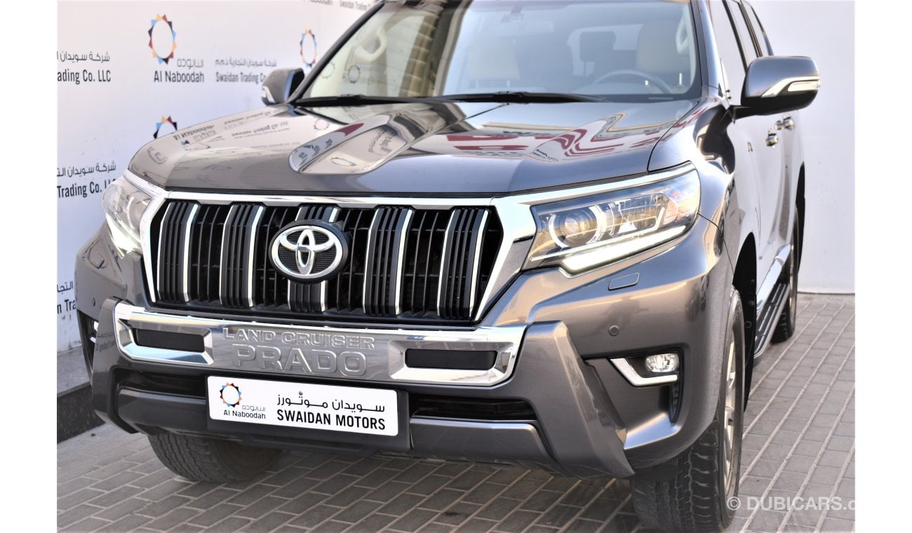 Toyota Prado 4.0L VXR V6 2018 GCC DEALER WARRANTY RAMADAN OFFER 1 YEAR/20K SERVICE CONTRACT