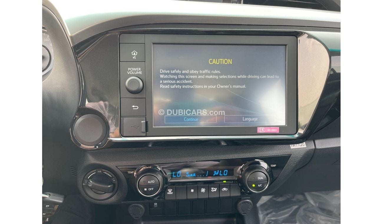 Toyota Hilux 2022 Model, 2.4L Diesel, 4x4 Double Cabin, M/T, Chrome Bumper